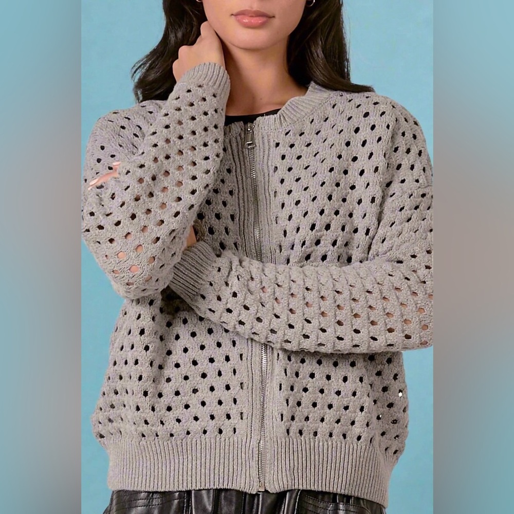 Elan Aster sweater cardigan